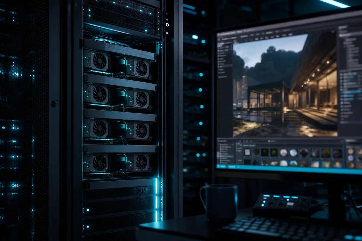3D Render ve Unreal Engine için GPU Kiralama: Viewport, Path Tracing, Pixel Streaming